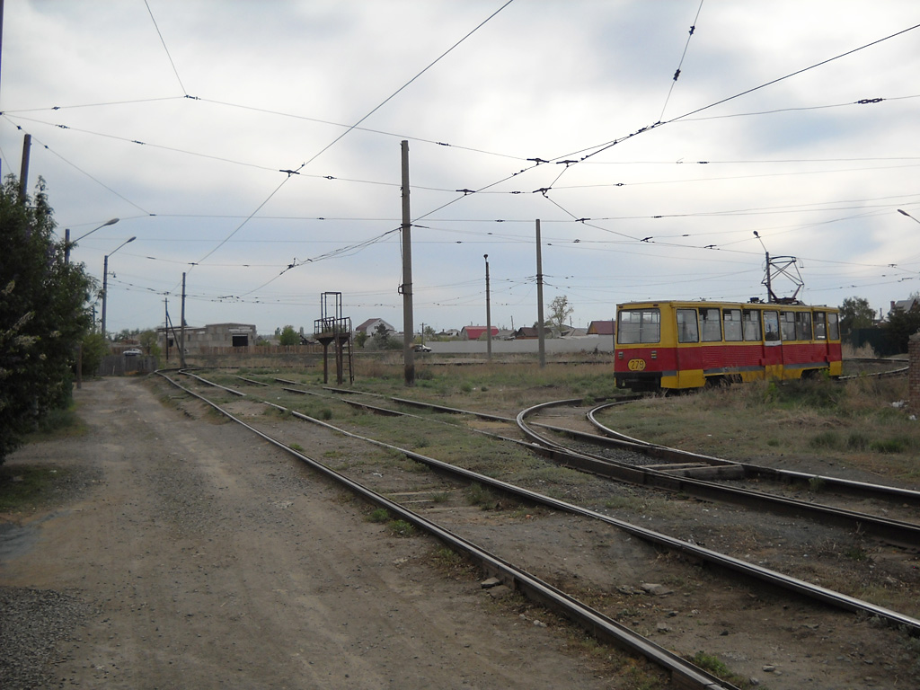 Orsk, 71-605 (KTM-5M3) # 279; Orsk — Tram lines and loops