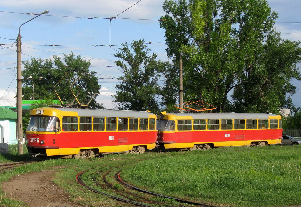 Харків, Tatra T3SU № 3096