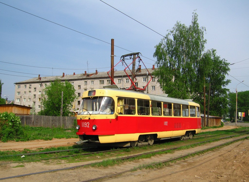 Izhevsk, Tatra T3SU # 1192