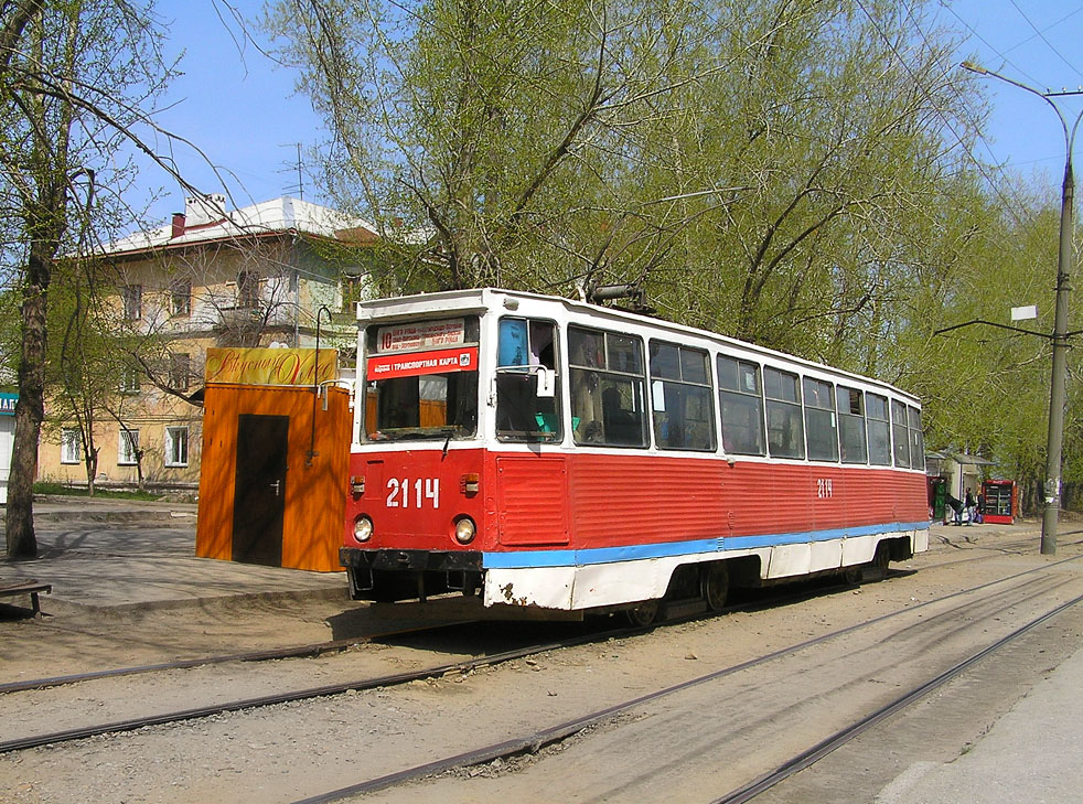 Новосибирск, 71-605 (КТМ-5М3) № 2114