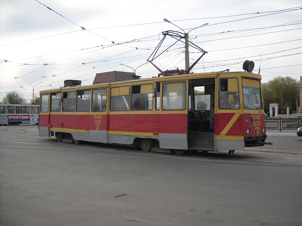 Orsk, NTTRZ wire-measuring car # Служба пути-2