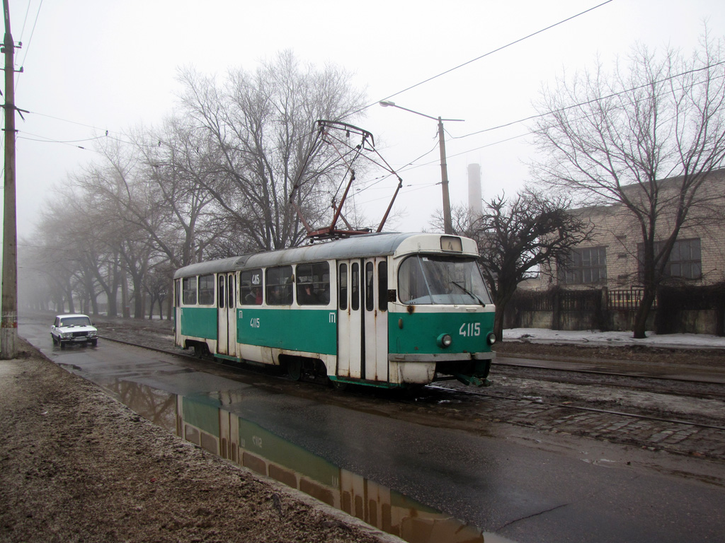 Донецк, Tatra T3SU № 4115