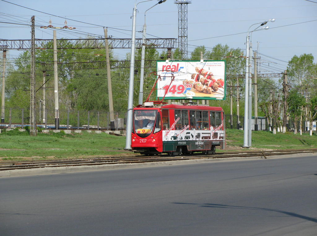 Казань, 71-134АЭ (ЛМ-99АЭ) № 2107