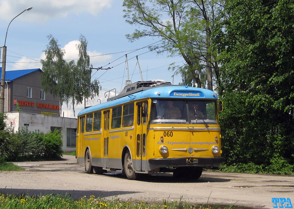 Тернополь, Škoda 9TrH27 № 060; Тернополь — Экскурсия на троллейбусе Škoda 9Tr № 060 «Екскурсійний», 15.05.2010
