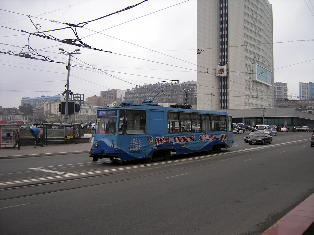 Владивосток, 71-132 (ЛМ-93) № 298; Владивосток — Тематические трамваи