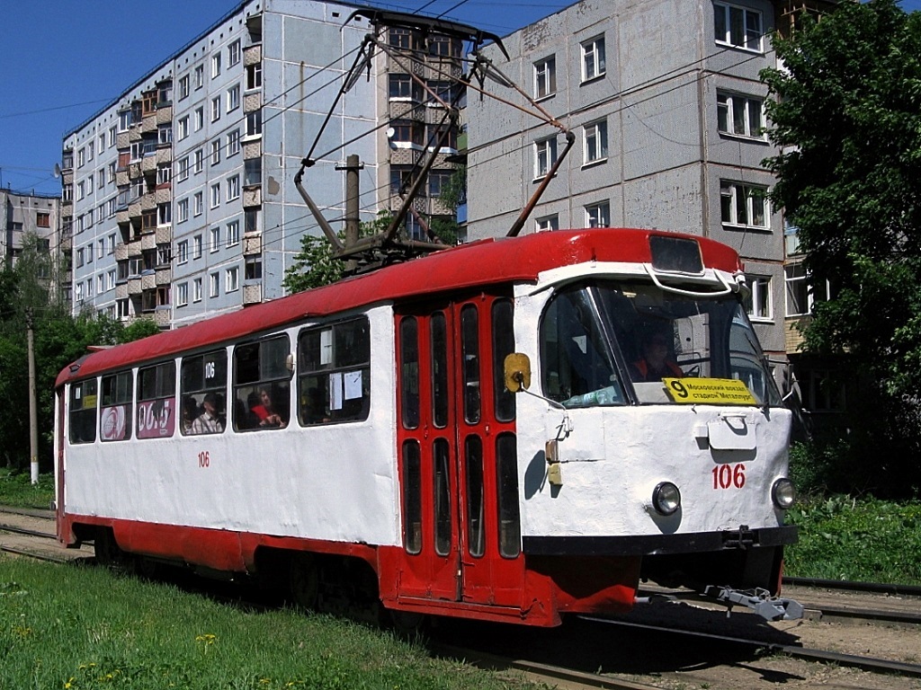 Tula, Tatra T3SU (2-door) Nr 106