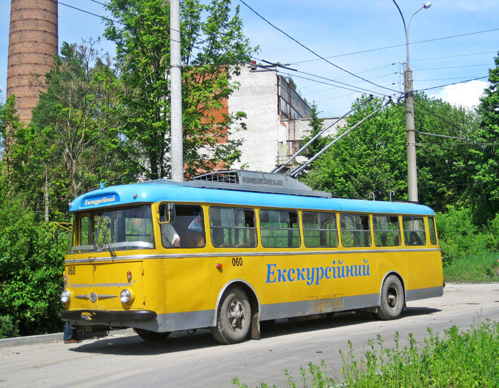 Тернополь, Škoda 9TrH27 № 060; Тернополь — Экскурсия на троллейбусе Škoda 9Tr № 060 «Екскурсійний», 15.05.2010