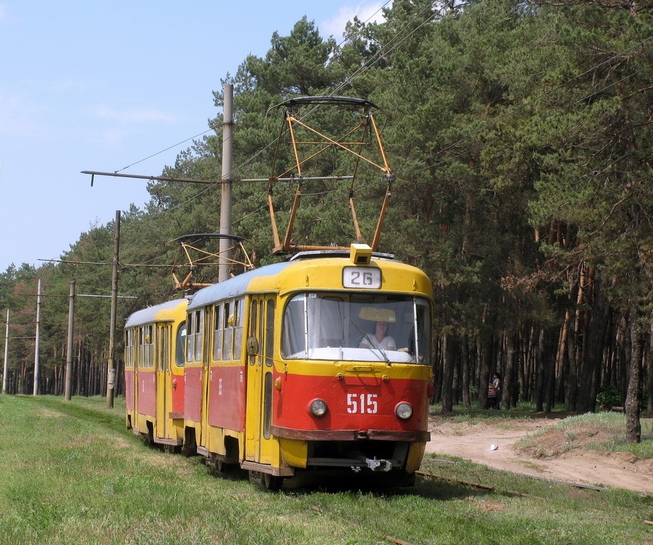 Харьков, Tatra T3SU № 515