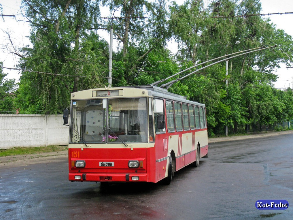 Ровно, Škoda 14Tr08/6 № 151