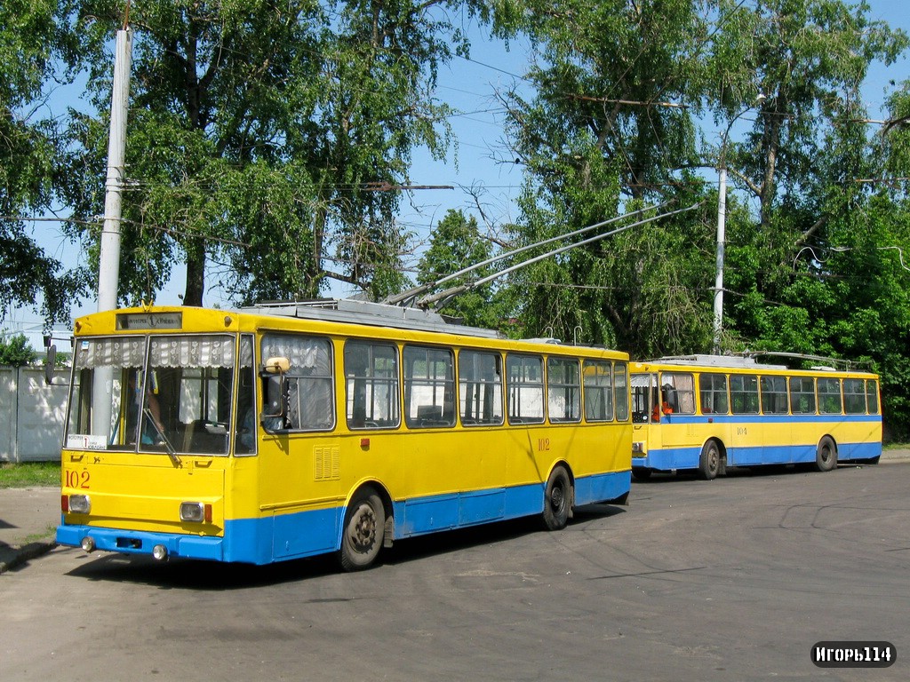 Rivne, Škoda 14Tr89/6 nr. 102