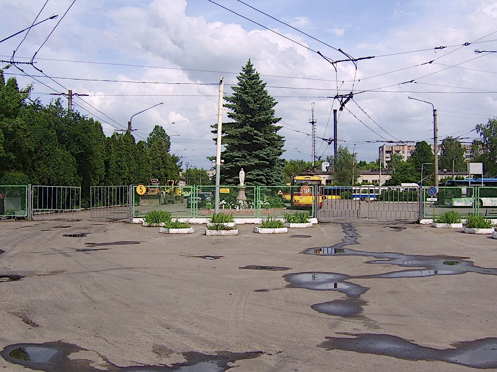 Lvov — Trolleybus depot