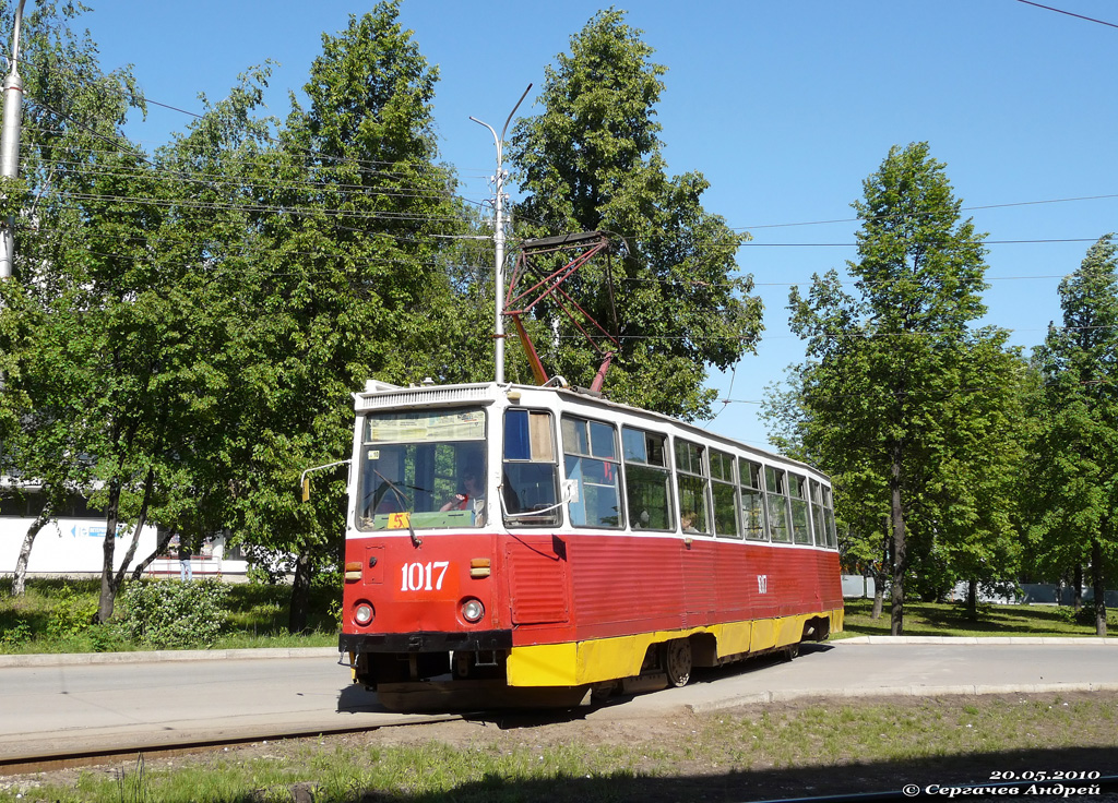 Уфа, 71-605А № 1017