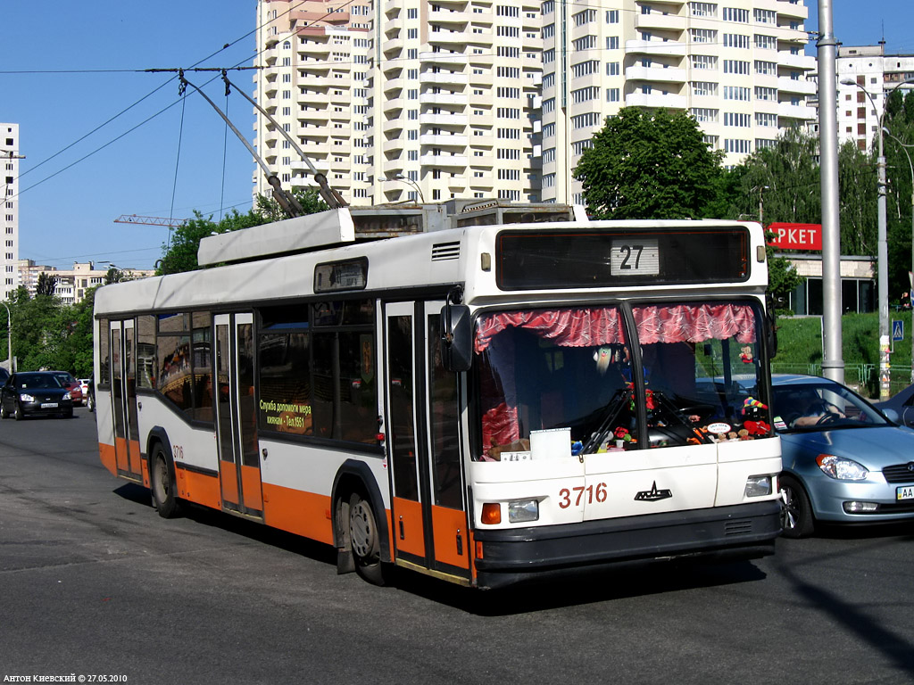 Kyiv, MAZ-103T # 3716