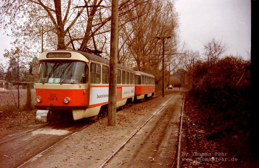 Dresden, Tatra T4D № 222 138