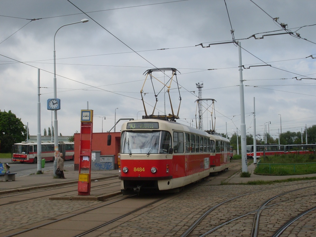 Прага, Tatra T3R.P № 8484