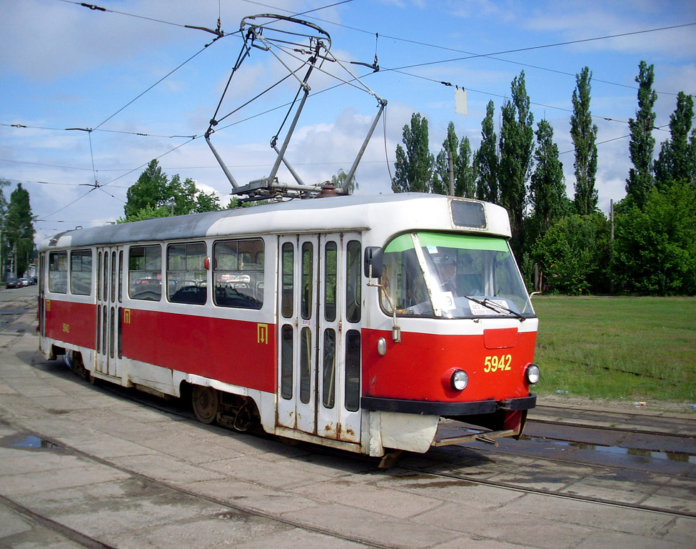 Киев, Tatra T3SU № 5942