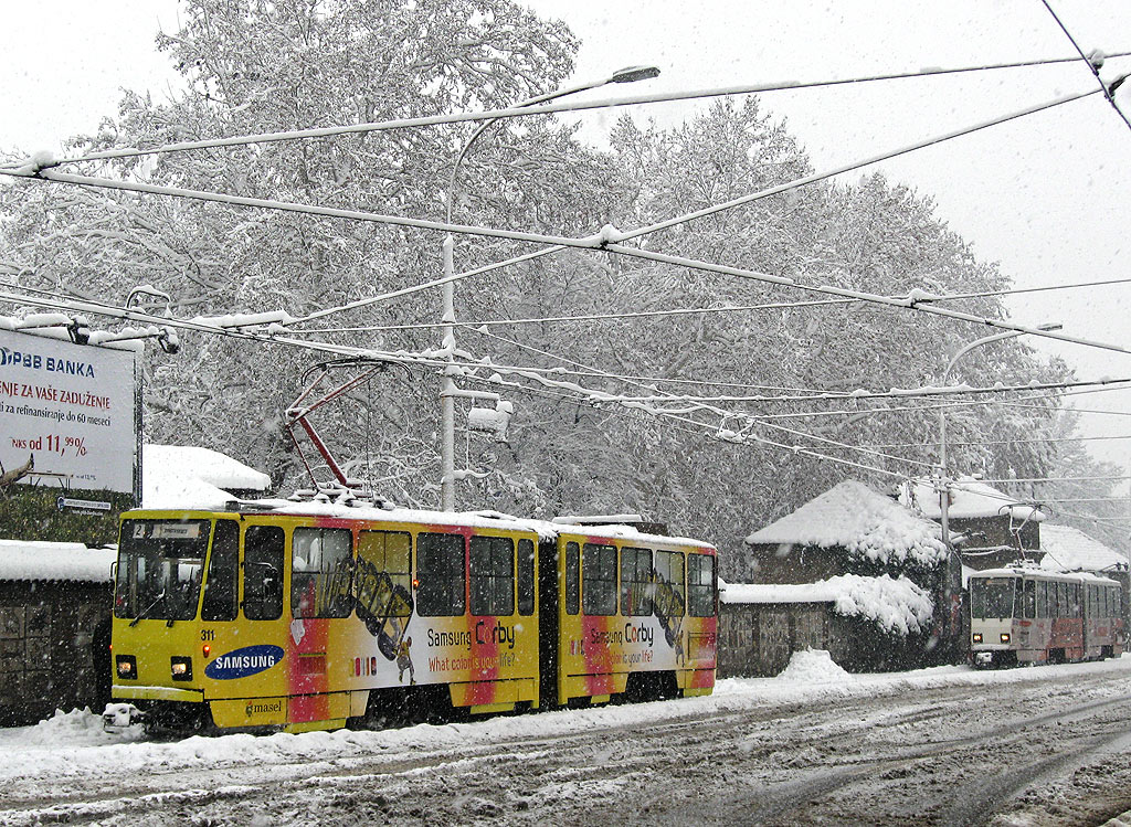 Belgrád, Tatra KT4YU — 311
