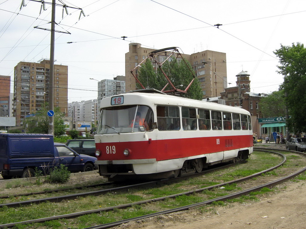 Samara, Tatra T3SU № 819