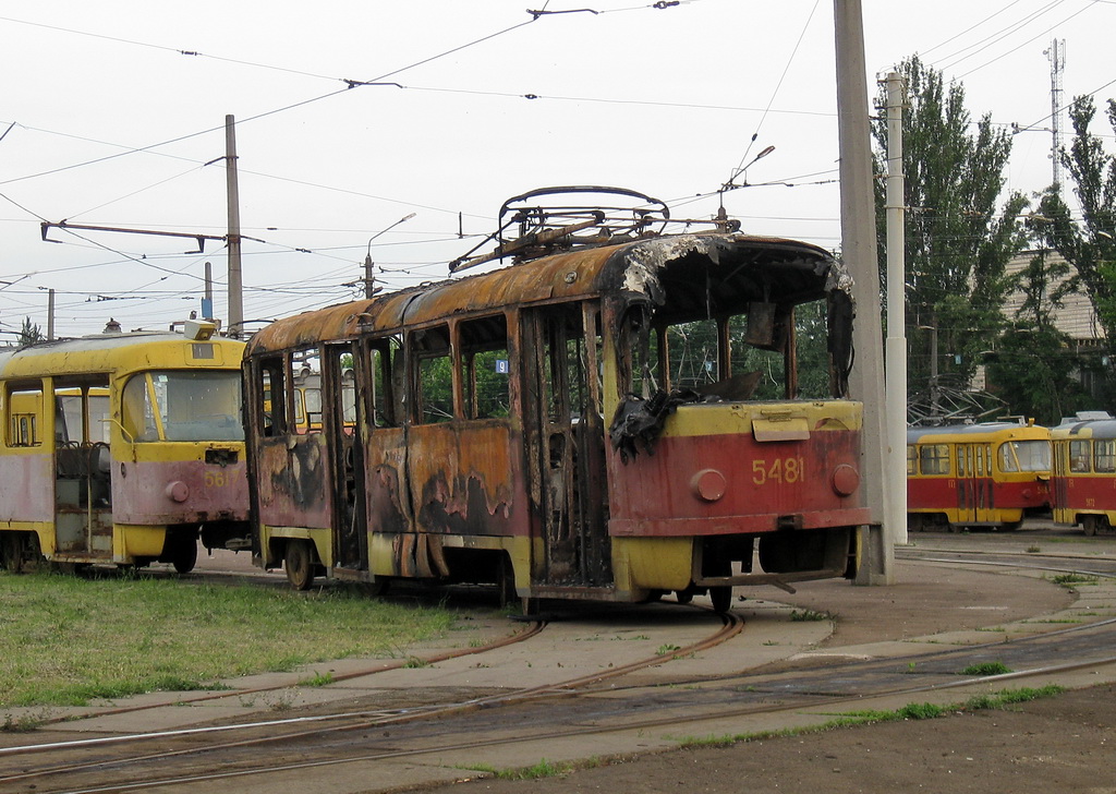 Киев, Tatra T3SU № 5481