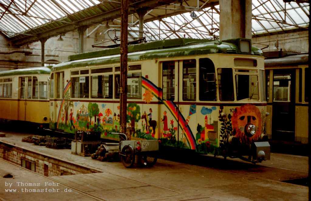 Дрезден, Gotha T57 № 201 602; Дрезден — Трамвайное депо Миктен (закрытые 1992)