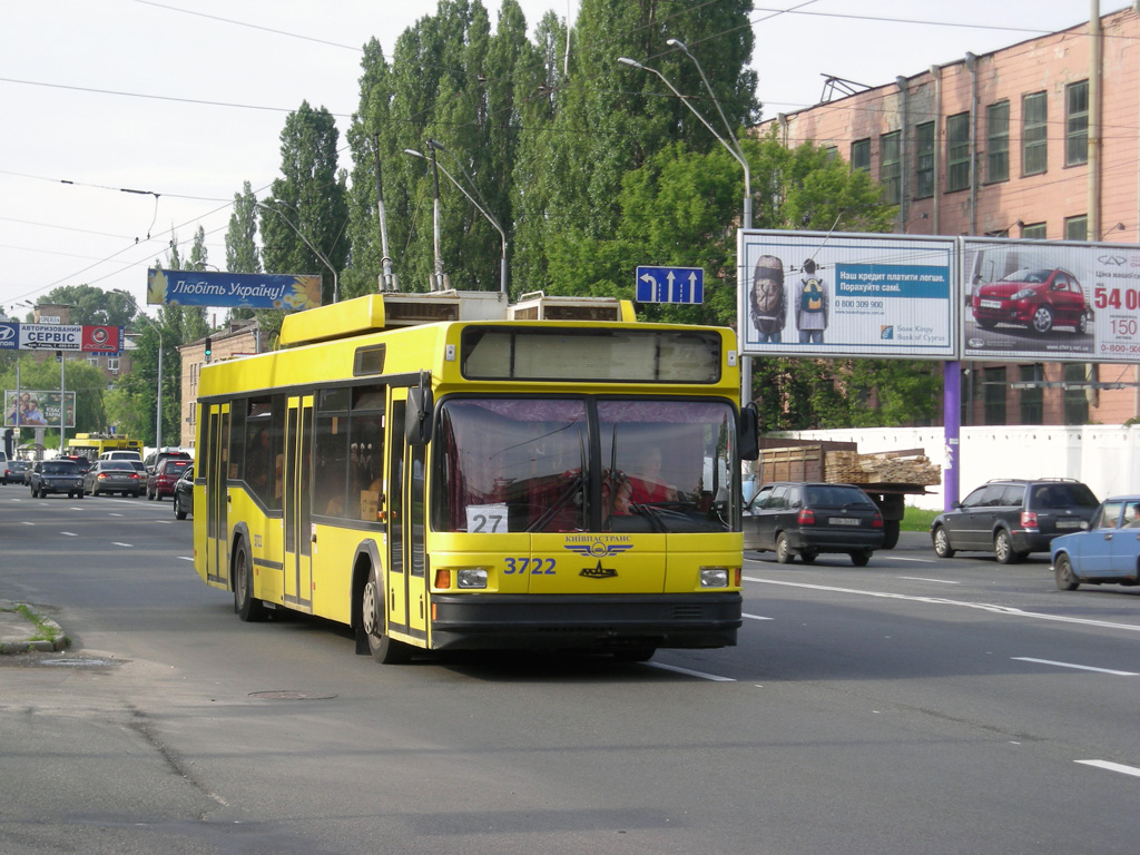Киев, МАЗ-ЭТОН Т103 № 3722