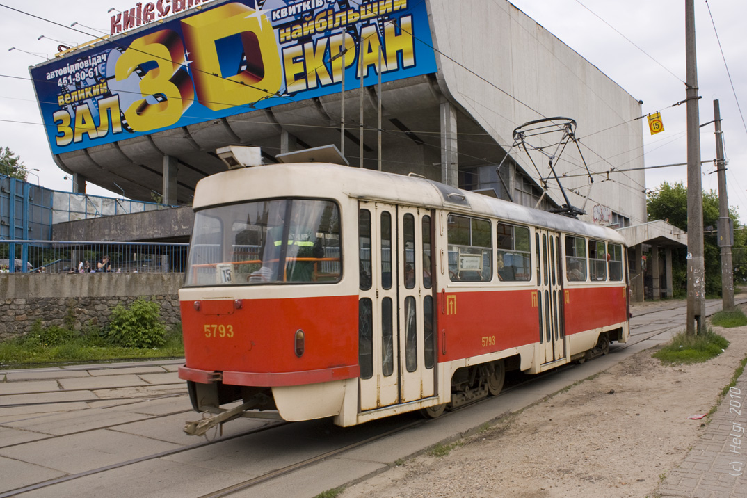 Kiev, Tatra T3SU N°. 5793