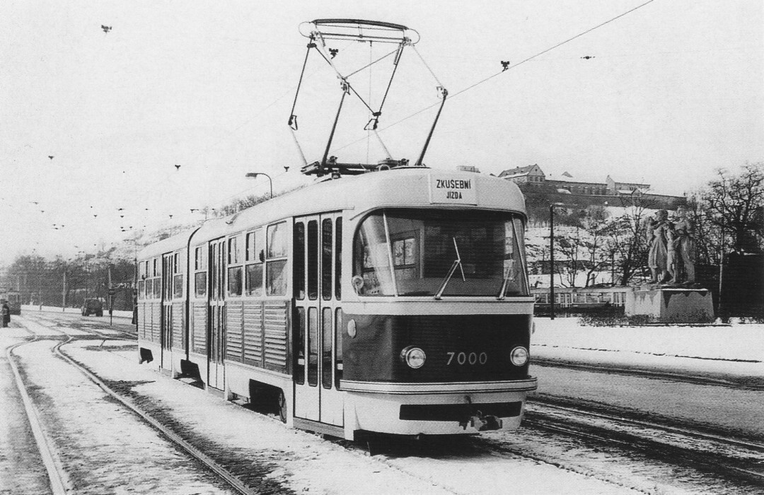 Прага, Tatra K1 № 7000