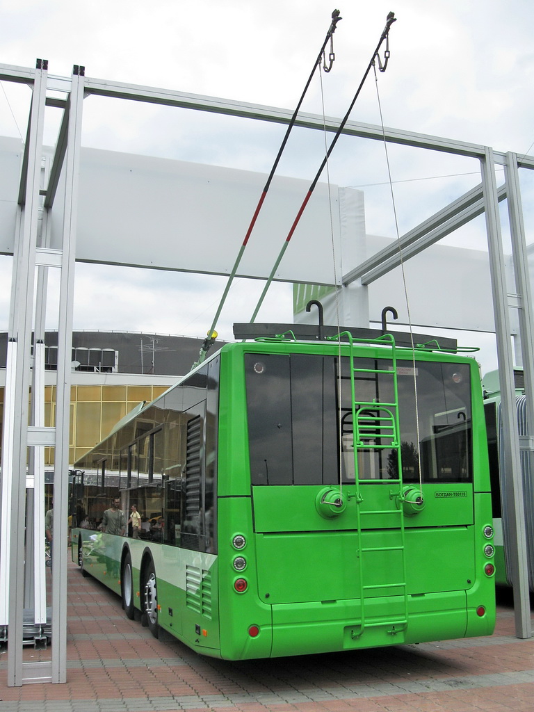 Kiiev, Bogdan T80110 № 001; Kiiev — Trolleybuses Bogdan at the exhibition SIA'2010, May, 2010