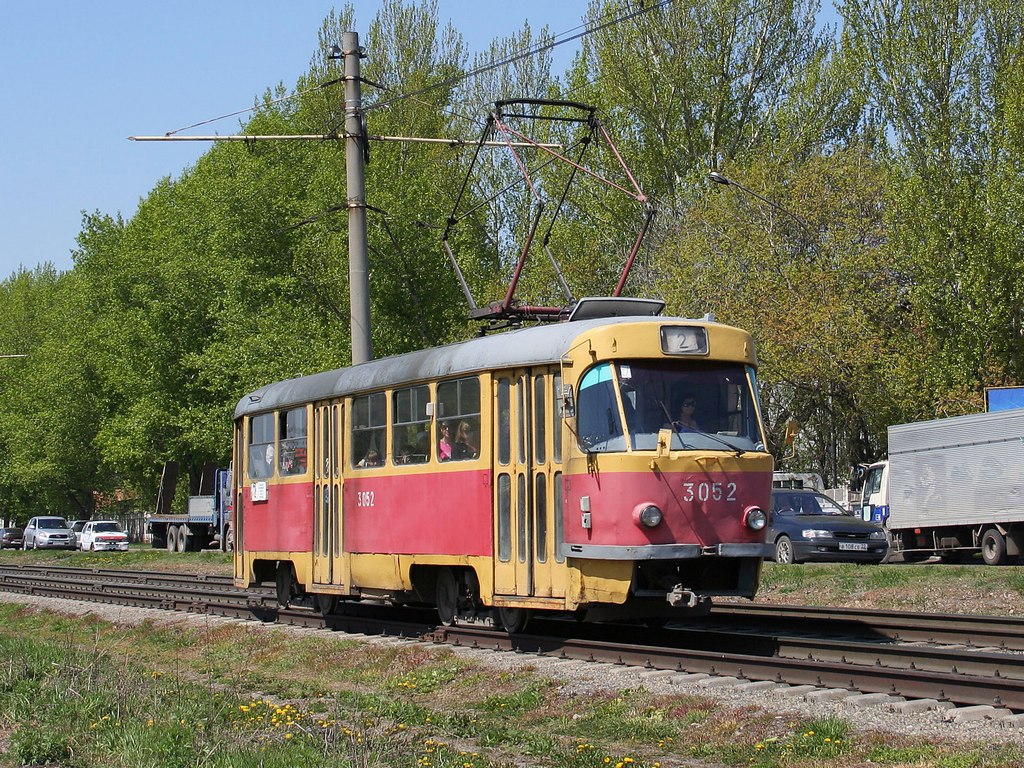 Барнаул, Tatra T3SU № 3052