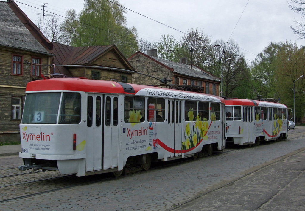 Рига, Tatra T3A № 30331