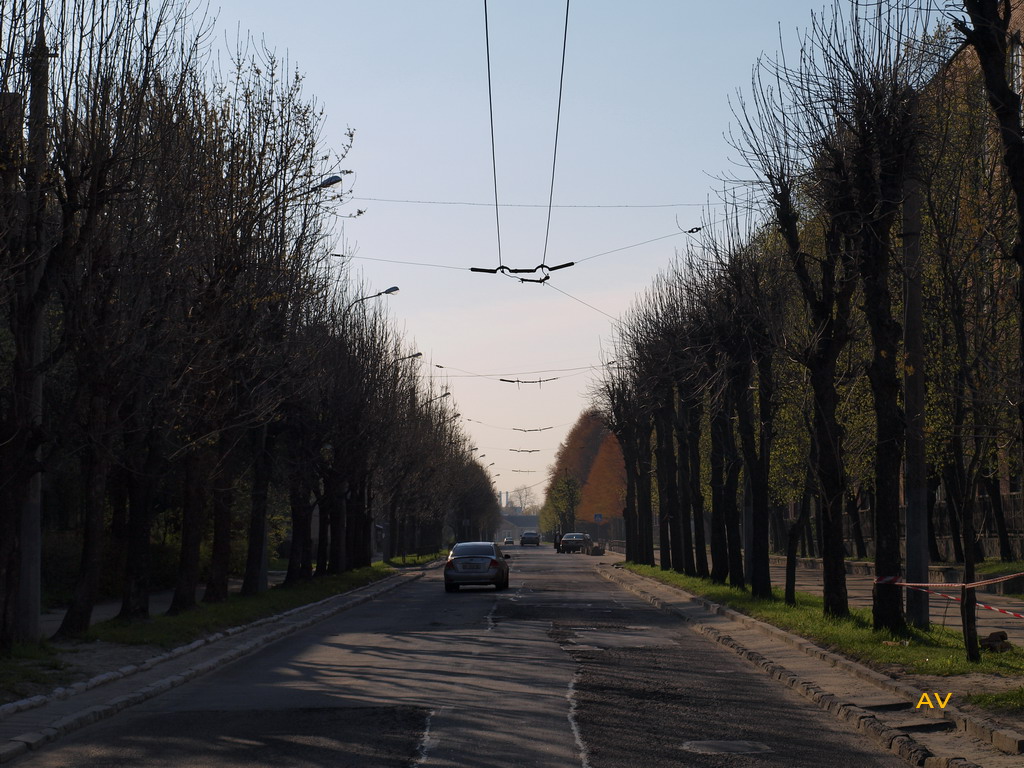 Léopol — Trolleybus lines and infrastructure