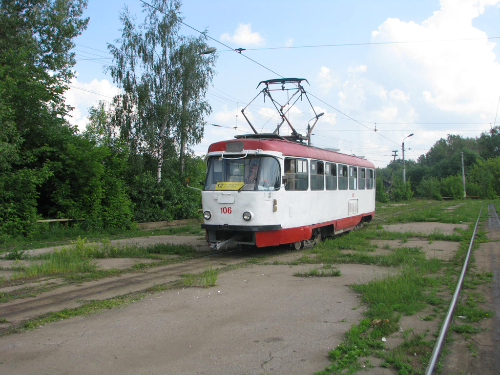 Тула, Tatra T3SU (двухдверная) № 106