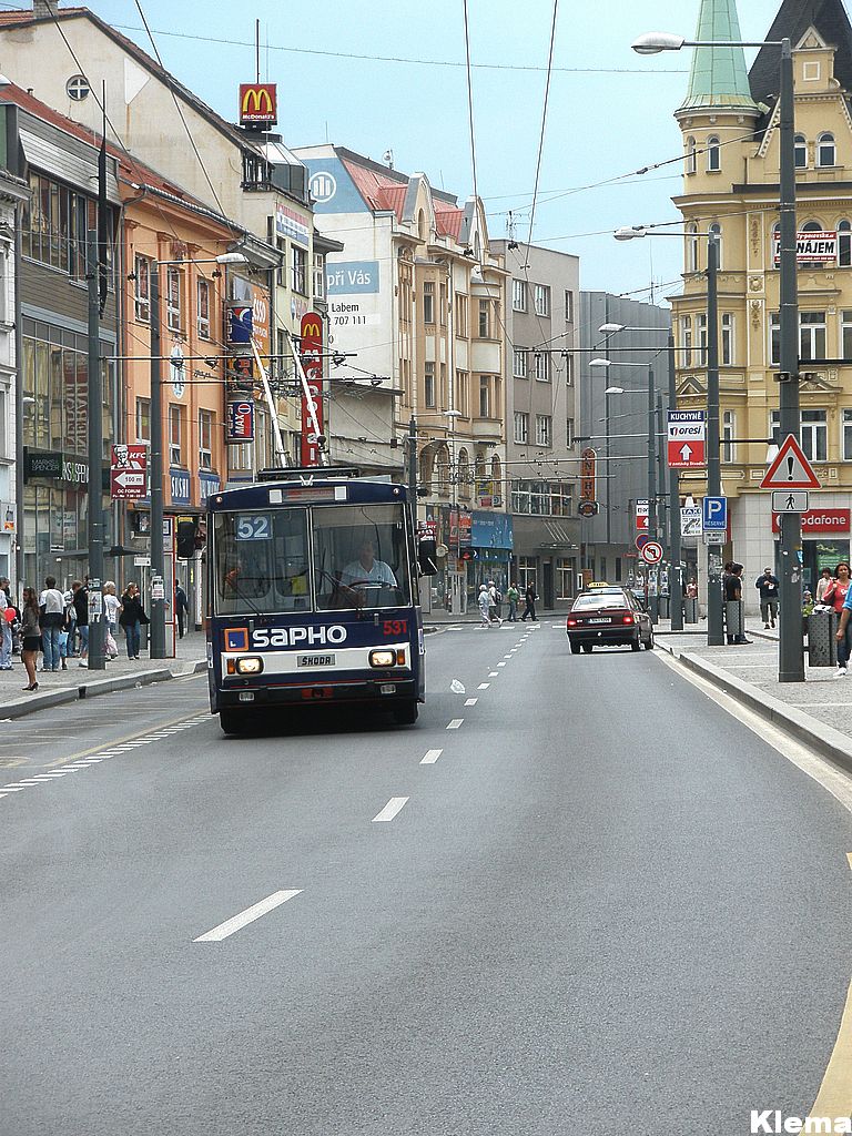 Ústí nad Labem, Škoda 15Tr02/6 Nr. 531