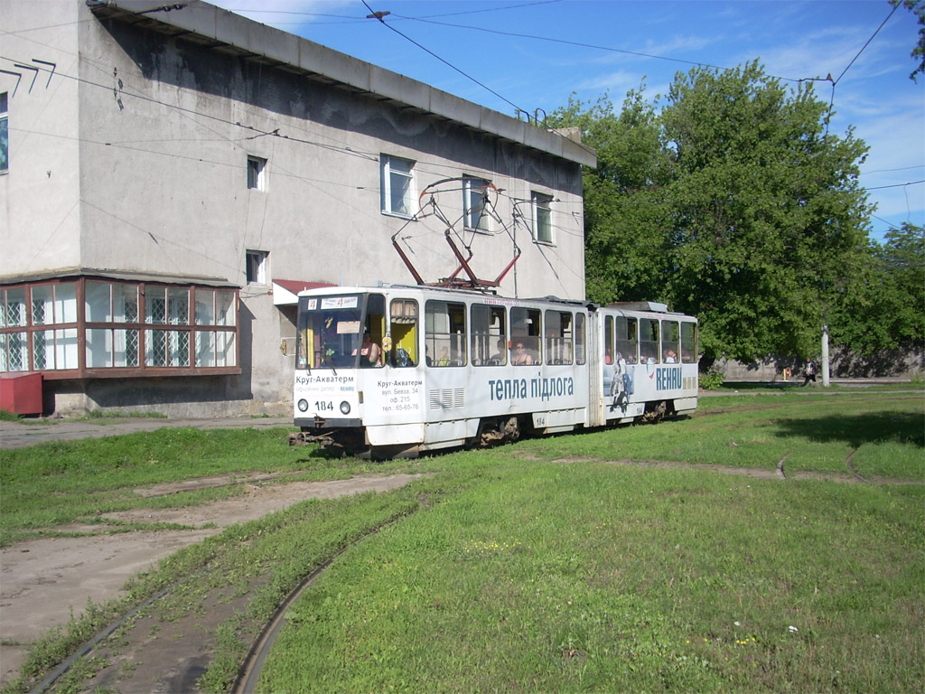 Винница, Tatra KT4SU № 184