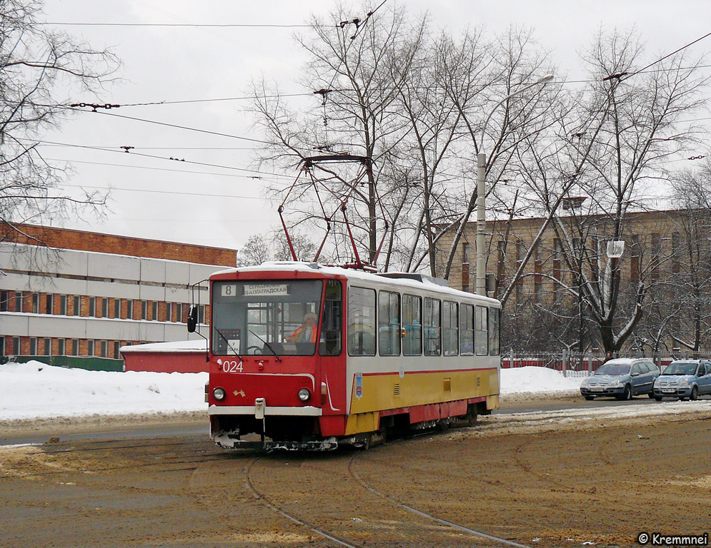 Мінськ, Tatra T6B5SU № 024