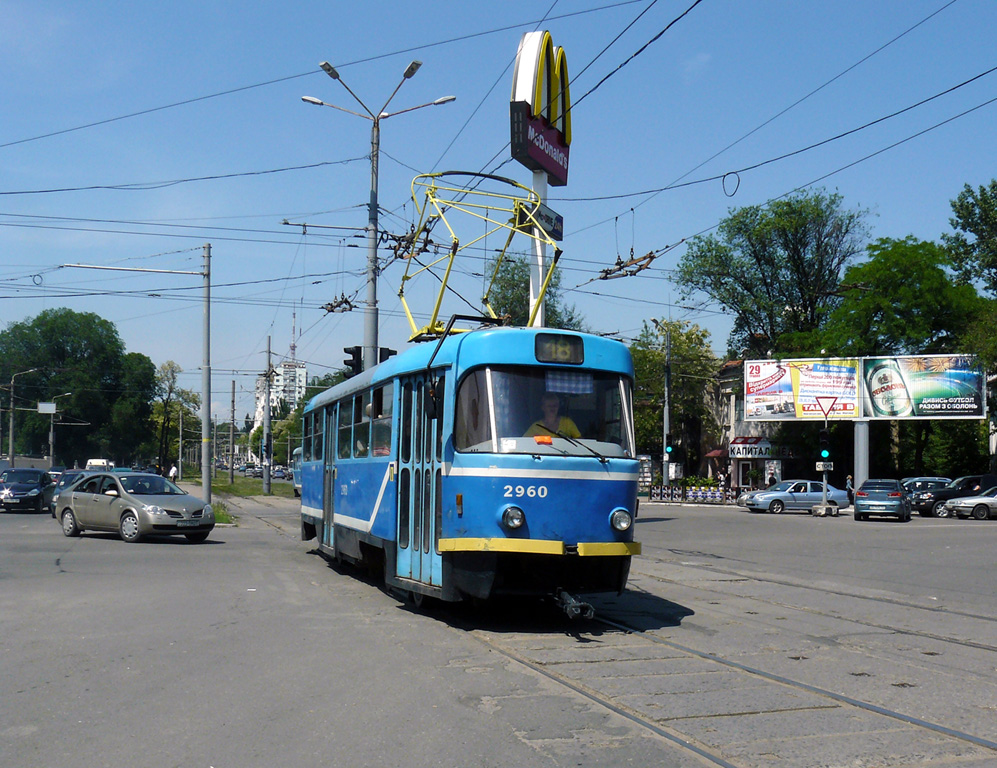 Odessa, Tatra T3R.P № 2960