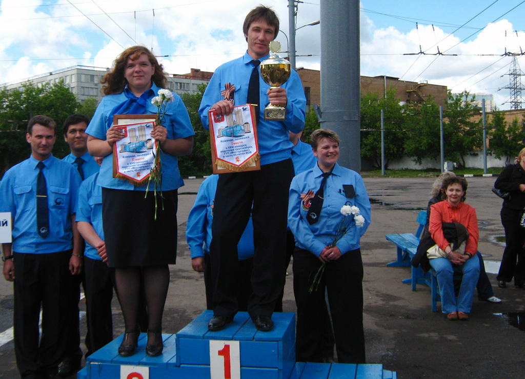 Moscow — 31th Championship of Trolleybus Drivers