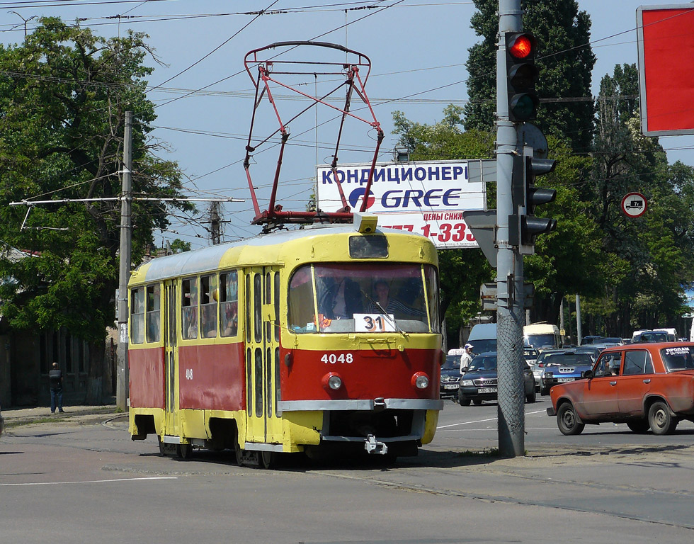 Одесса, Tatra T3SU № 4048