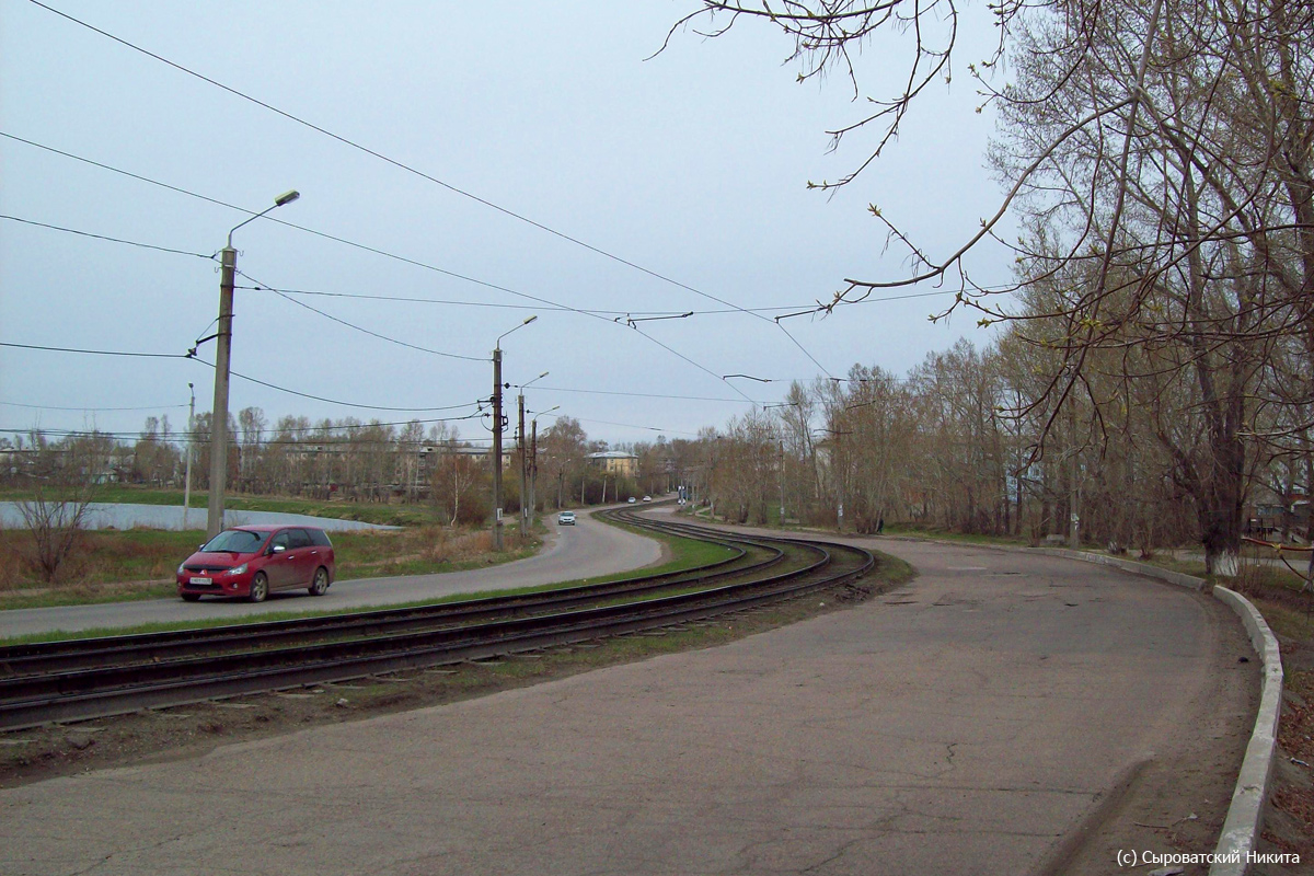 Усолие-Сибирско — Трамвайные линии и инфраструктура