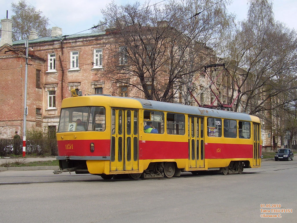 Ульяновск, Tatra T3SU № 1151