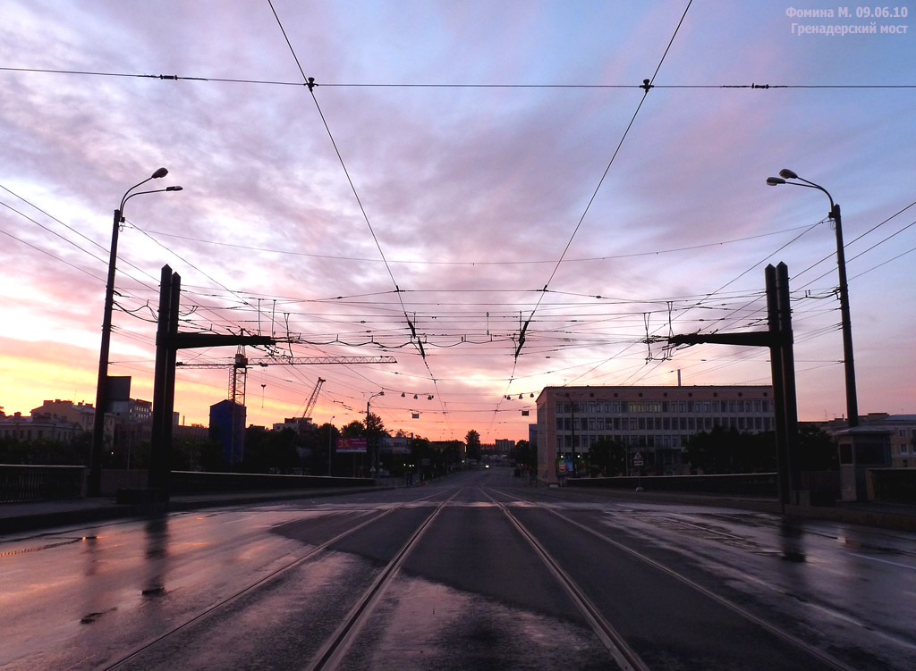 Санкт-Петербург — Трамвайные линии и инфраструктура; Фотозарисовки