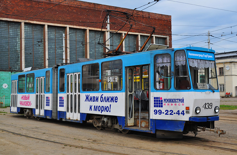 Kaliningrad, Tatra KT4SU # 439