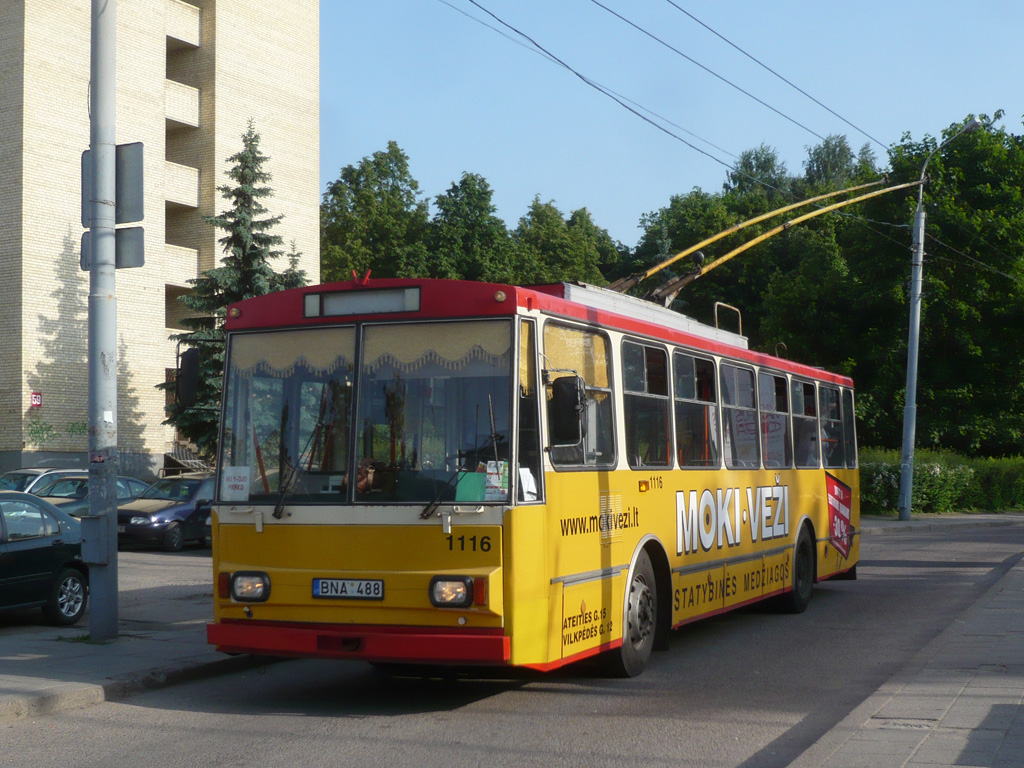 Вильнюс, Škoda 14Tr11/6 № 1116