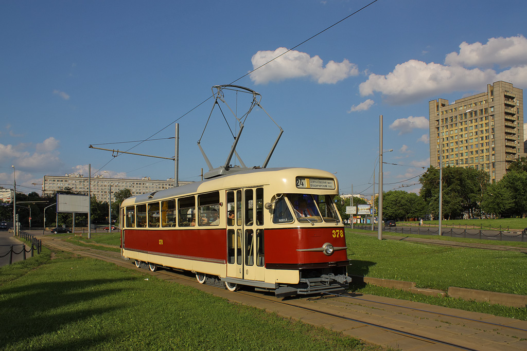 Moszkva, Tatra T2SU — 378