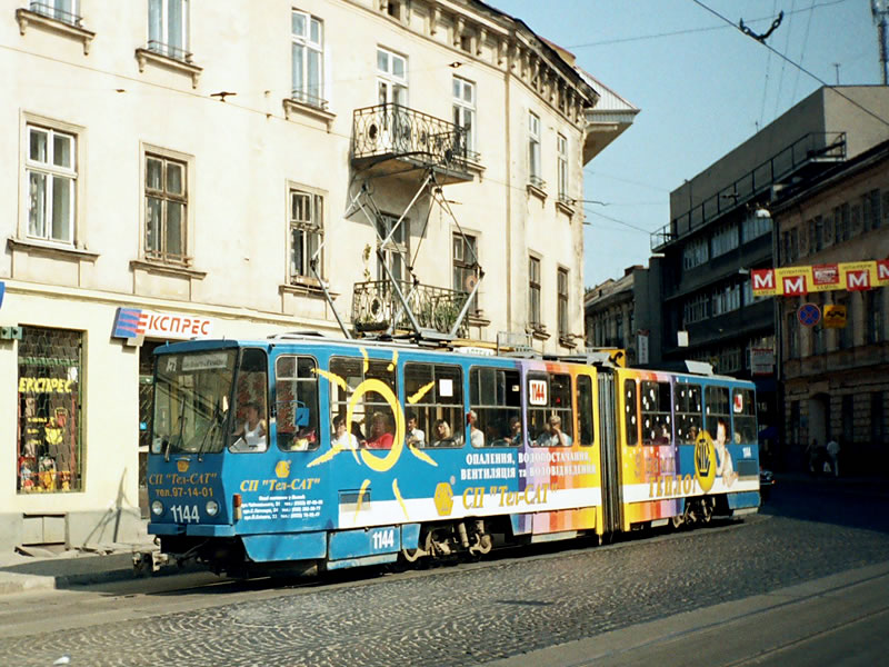 Lviv, Tatra KT4SU nr. 1144