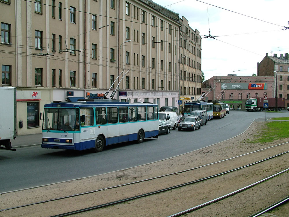 Рига, Škoda 14Tr89/6 № 1-1197