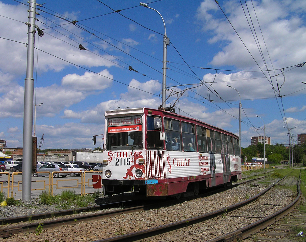Novosibirsk, 71-605 (KTM-5M3) № 2115