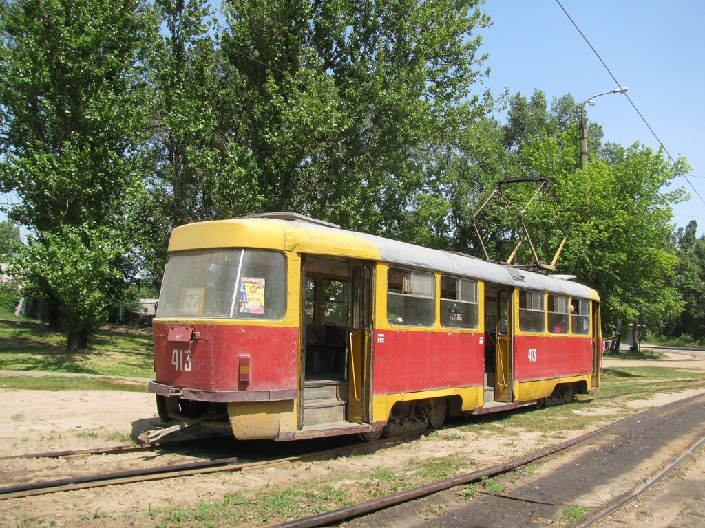 Харьков, Tatra T3SU № 413