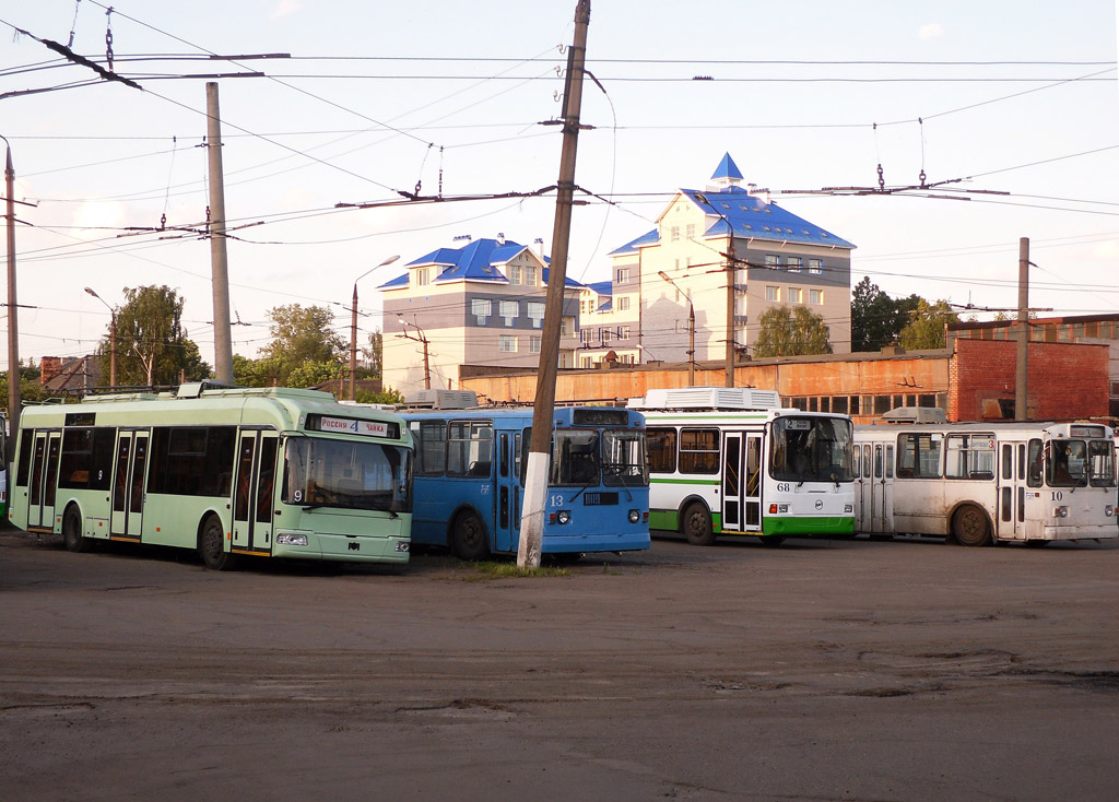 Тверь троллейбусный парк