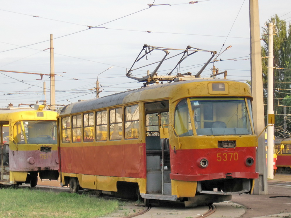 Киев, Tatra T3SU (двухдверная) № 5370